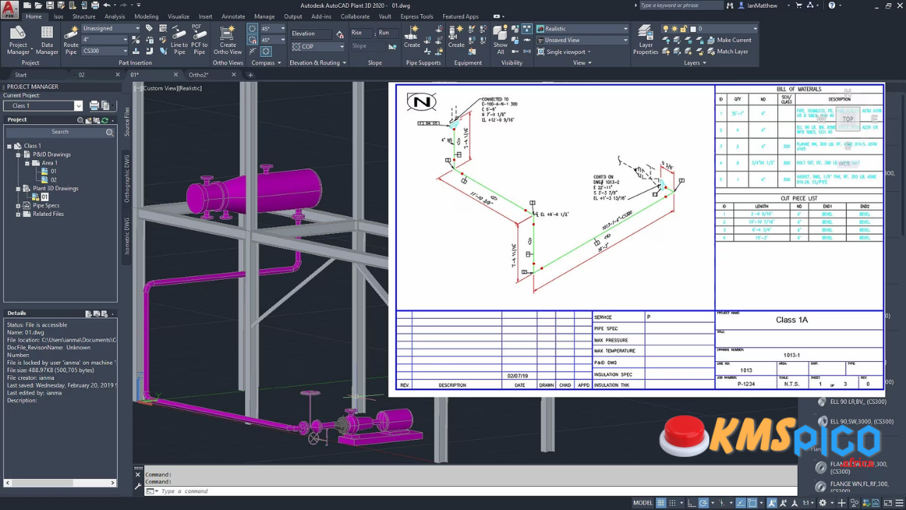 Autodesk AutoCAD Plant 3D (64Bit) Free Download