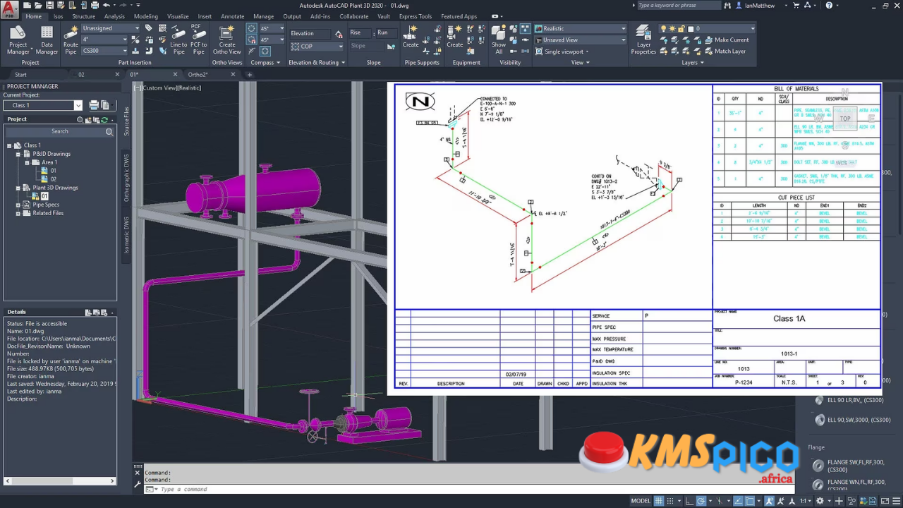 Autodesk AutoCAD Plant 3D v2024 PC Download