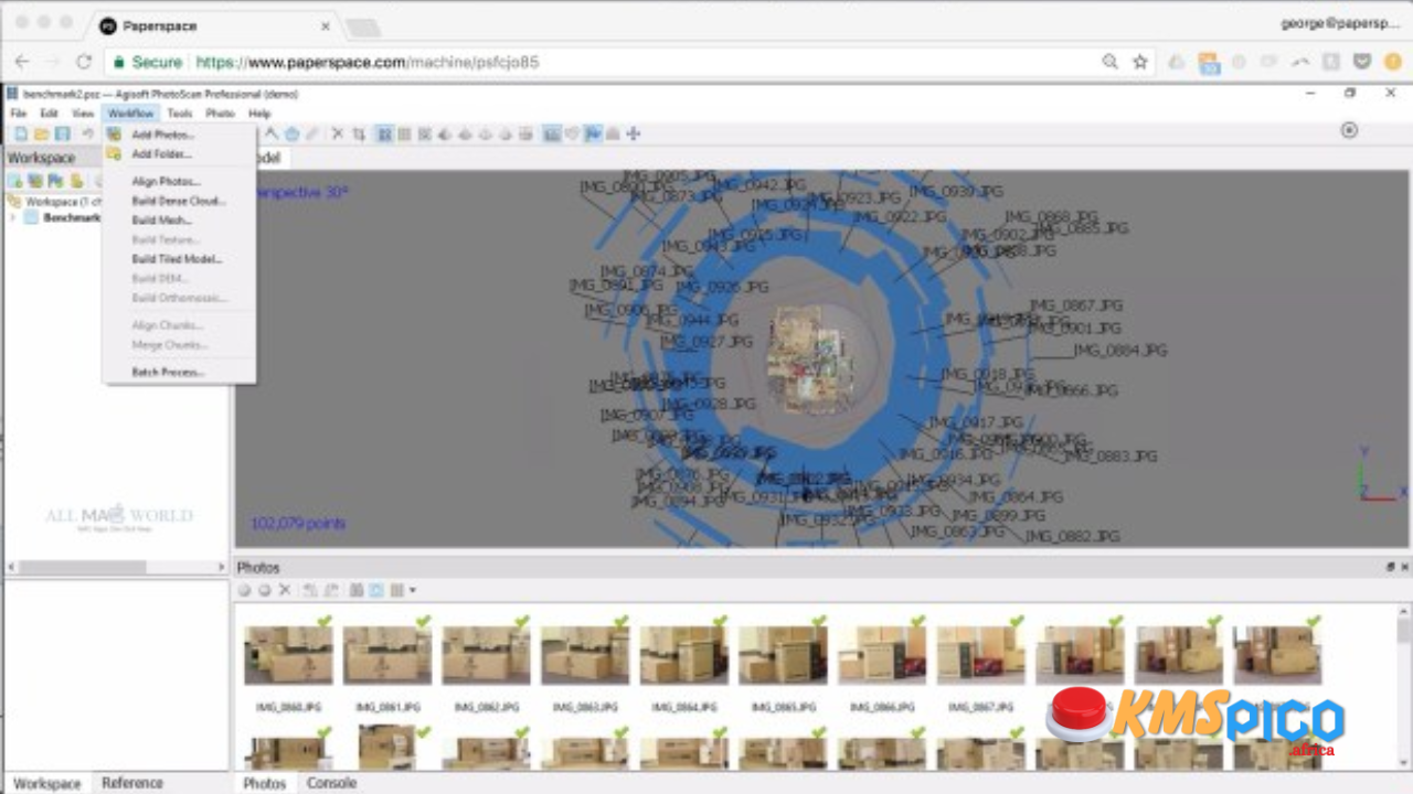 Agisoft PhotoScan Professional 1.4.3 Build 6506 (64Bit)
