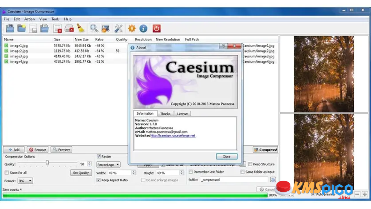 Caesium Image Compressor Free Download