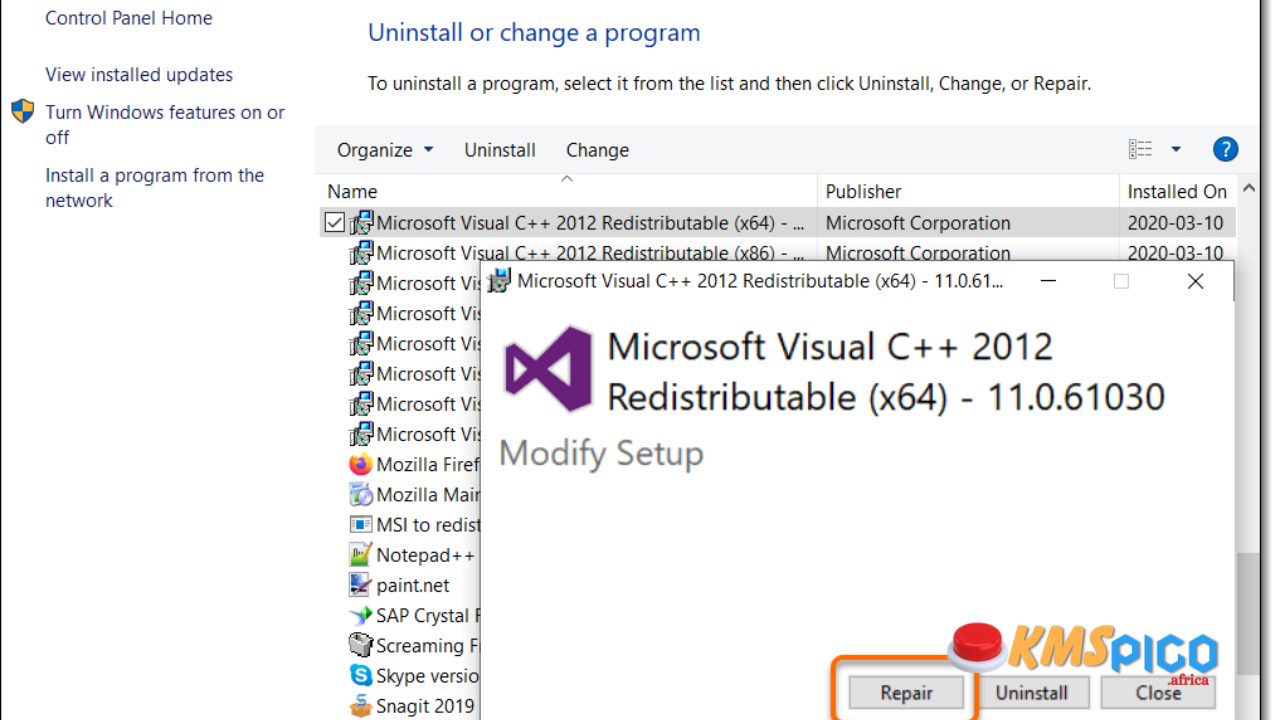 Microsoft Visual C++ AIO Runtime InUn staller 2018-03-18 Free Download 