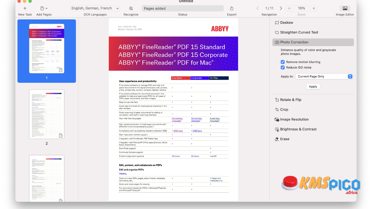 ABBYY FineReader Enterprise PC Free Download