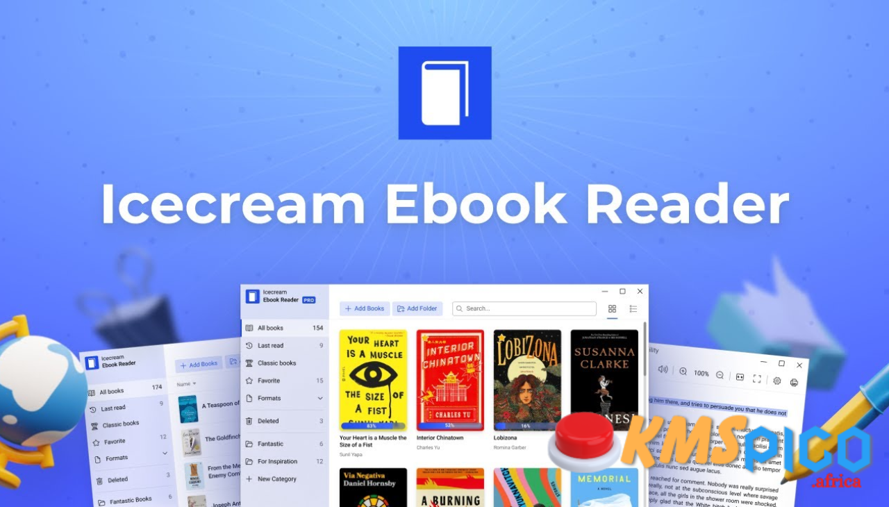 Icecream Ebook Reader 5.12 PC Free Download