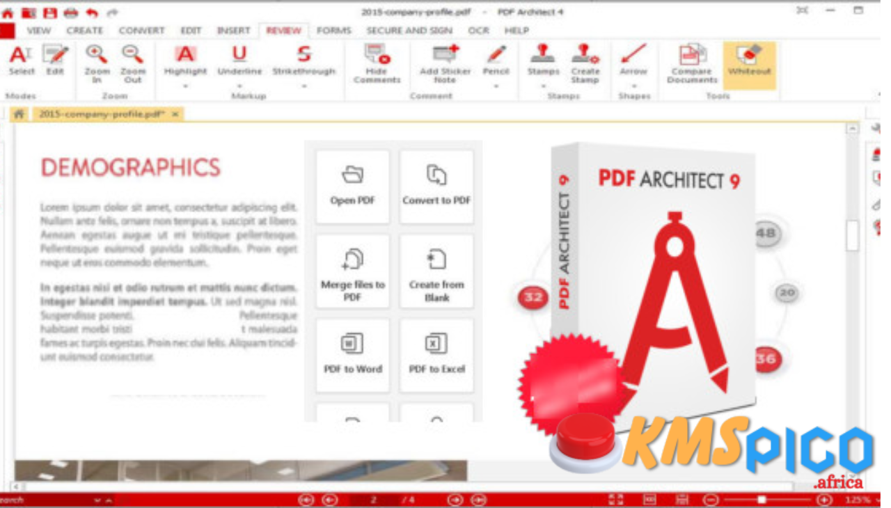 PDF Architect Pro OCR v9.0.43.20940 (64Bit) Free Download