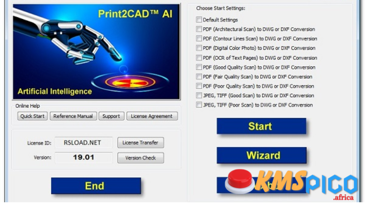 Print2CAD 2018 v19.10 (64Bit) Free Download