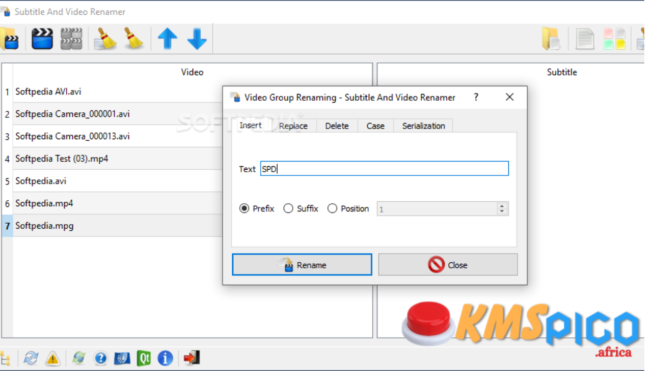 Vovsoft Subtitle Renamer PC Free Download