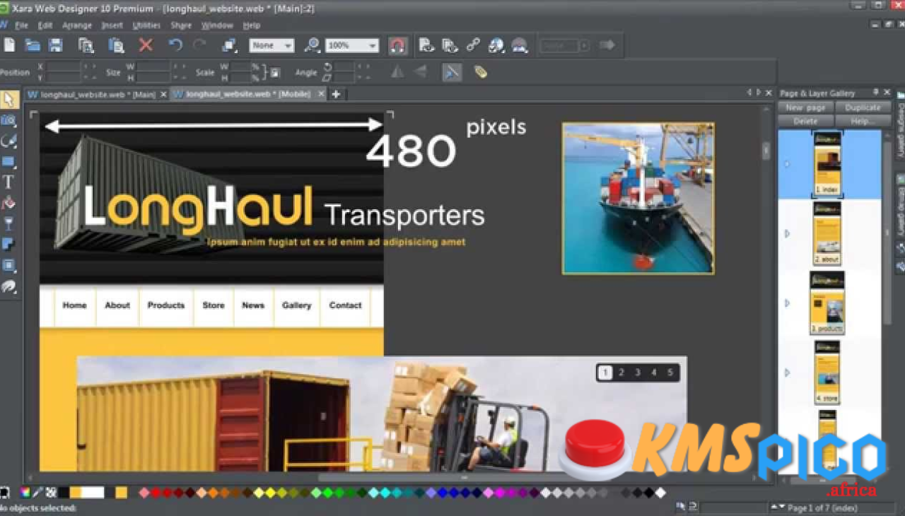 Xara Web Designer Plus PC Free Download