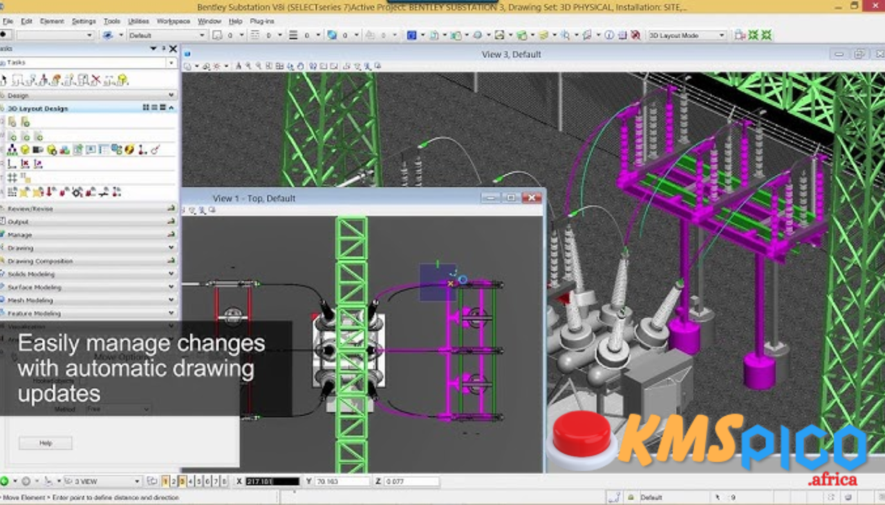 Bentley OpenUtilities Substation CONNECT Free Download