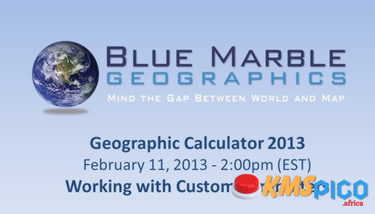 Blue Marble Geographic Calculator Free PC Download